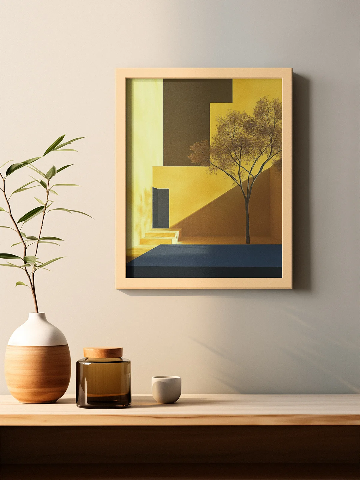 Strefa cienia mockup