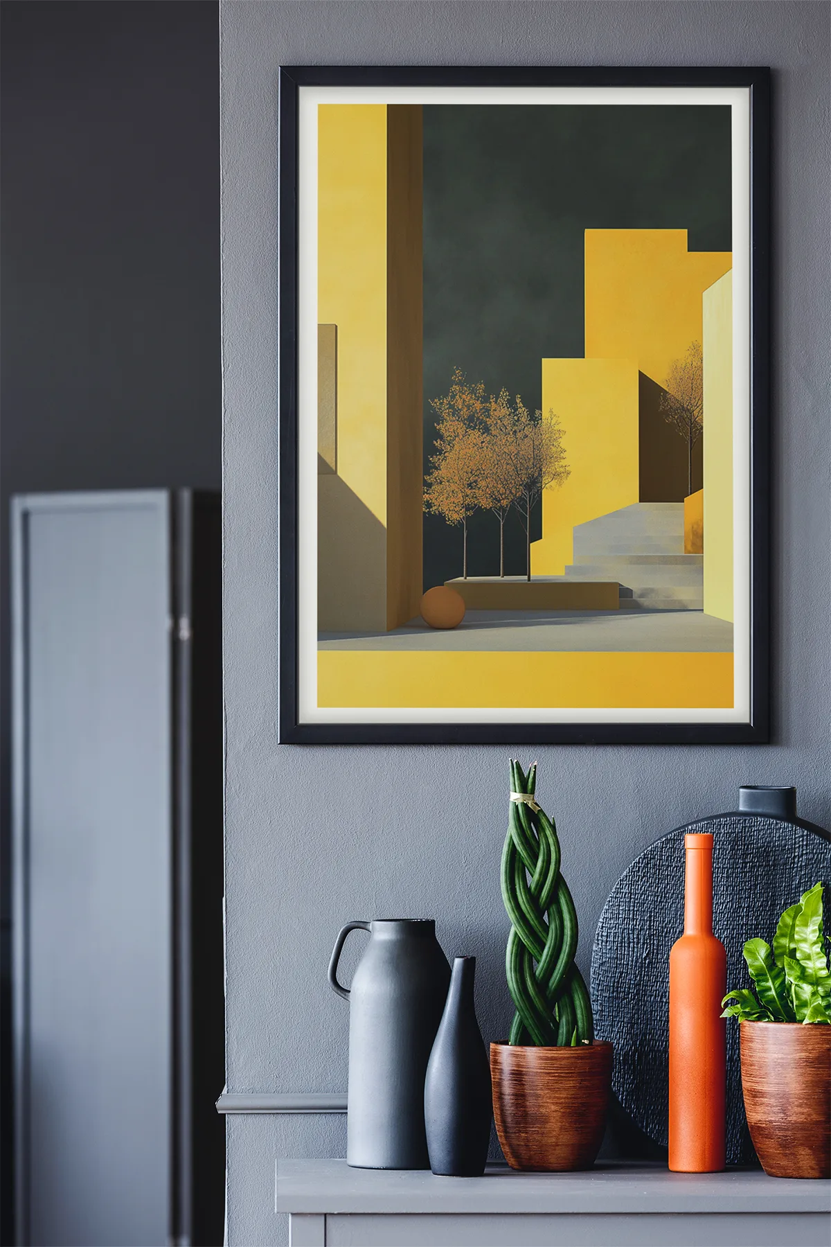 Kompozycja z kulą mockup 4